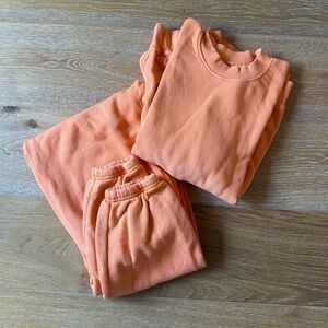 Elwood Sweat Set Hunter Orange